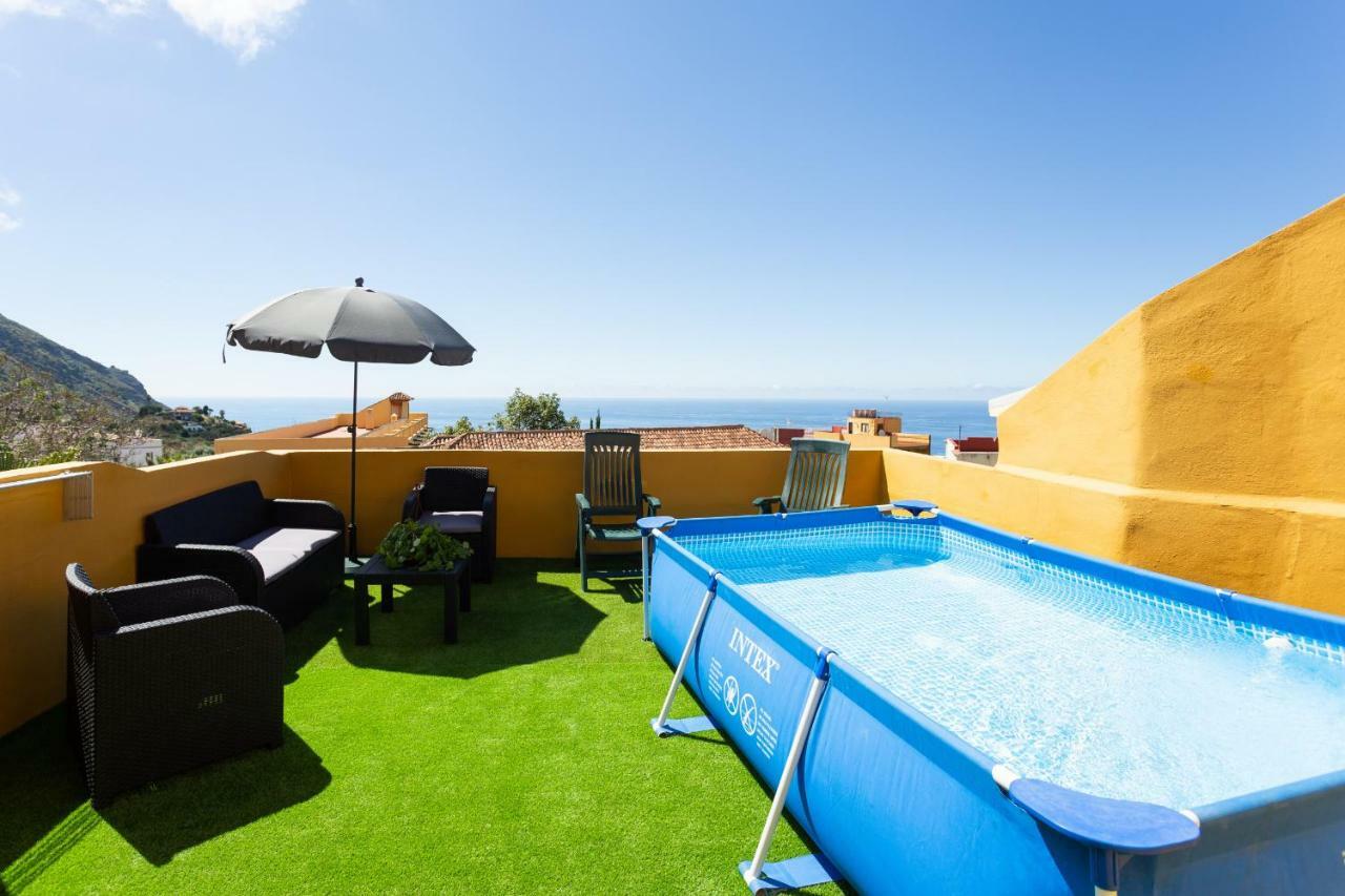 Canarian House With Views And Pool Los Realejos Exterior photo